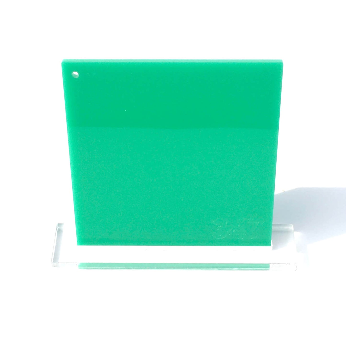 solid green acrylic