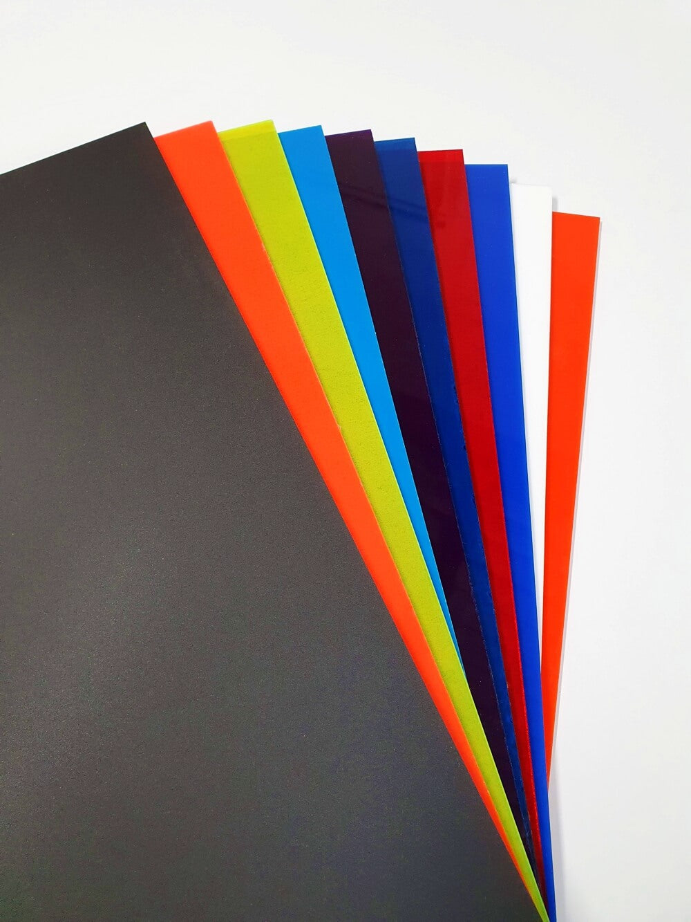 coloured acrylic sheets