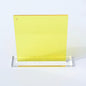 yellow transparent acrylic