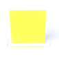 translucent yellow acrylic