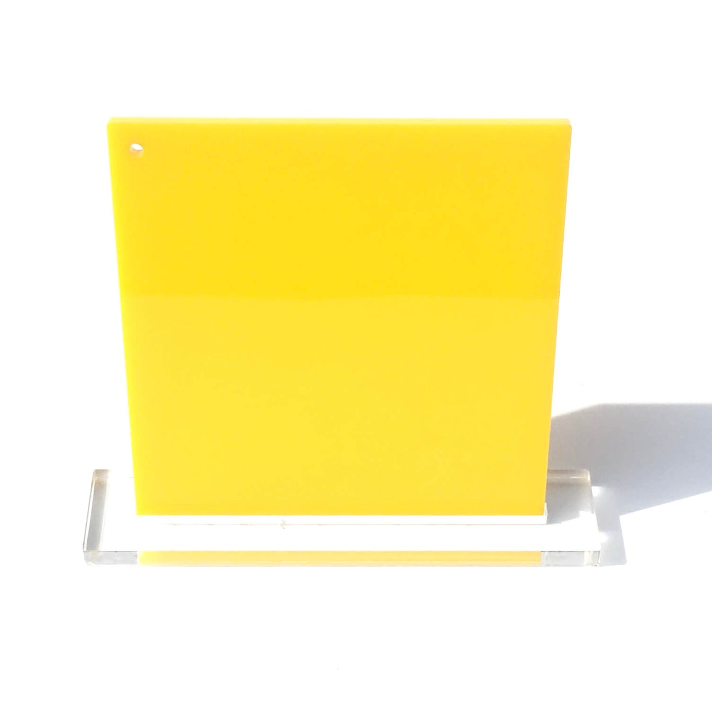 yellow solid acrylic